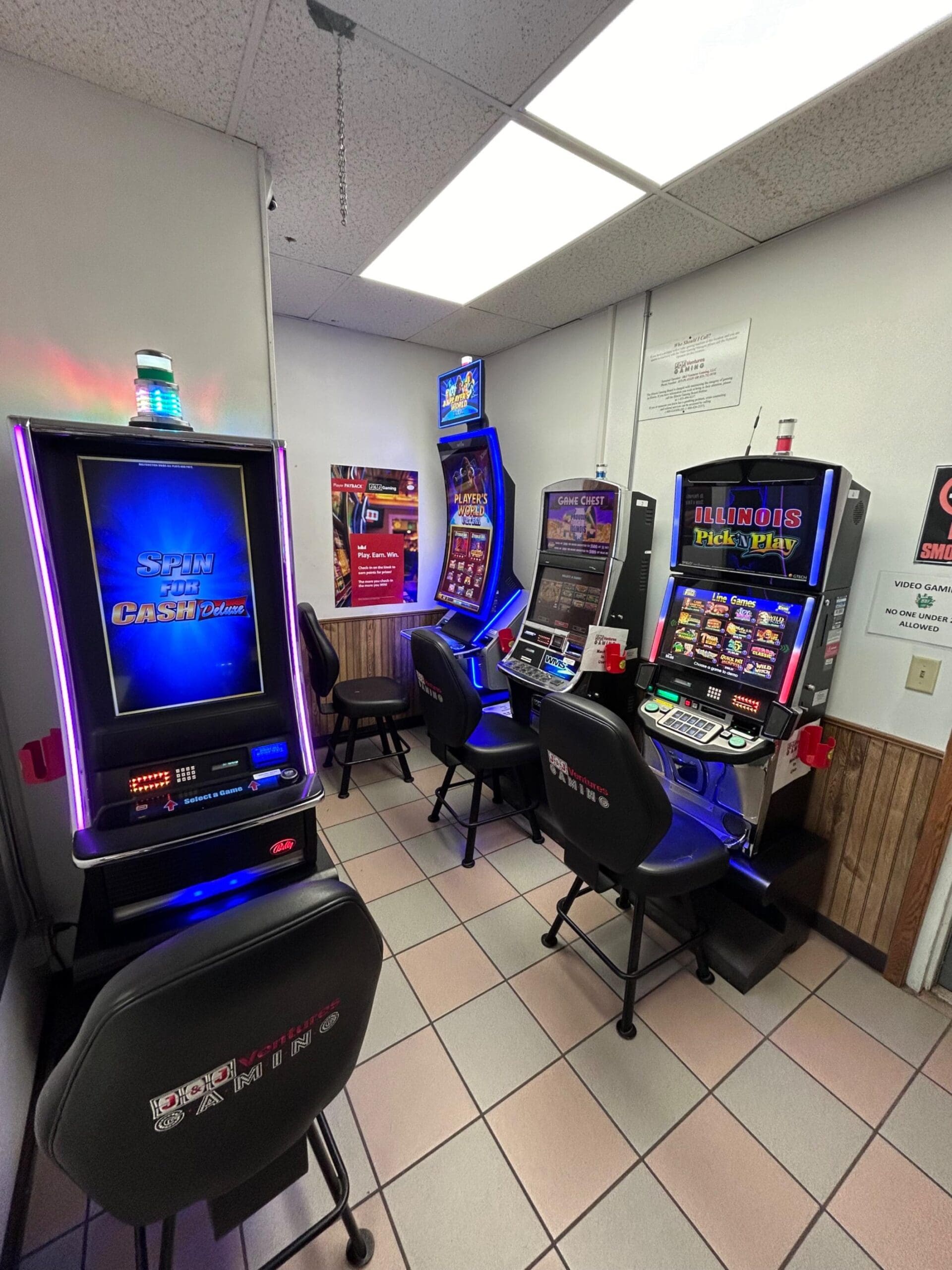 Video Gaming at Expresslane Gas & Food Mart in Shabbona, IL
